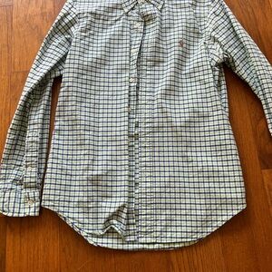 Ralph Lauren Blue, green and white Checkered Shirt